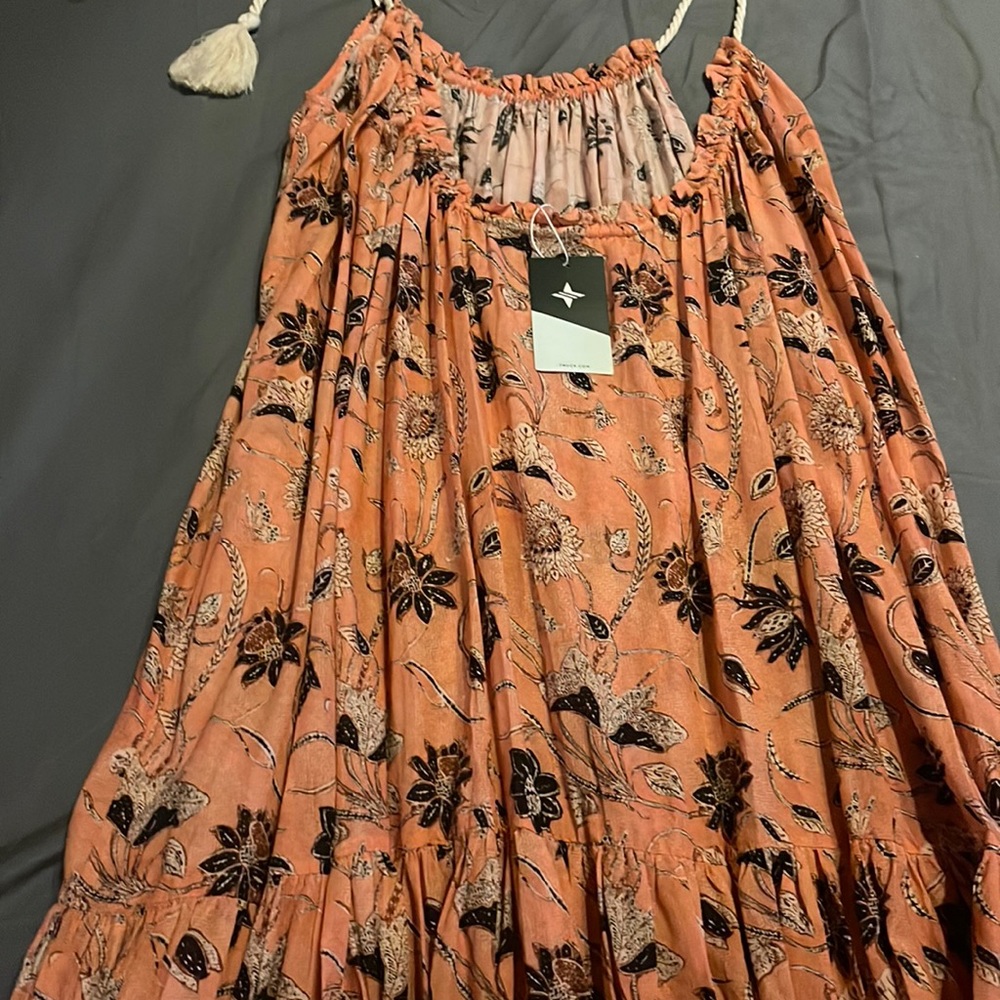 Orange sundress